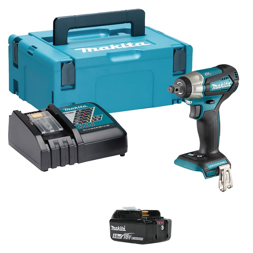 TRAPANO AVVITATORE AD IMPULSI A BATTERIA 'DTW181RTJ' 18V - 2 x 5,0 Ah Litio