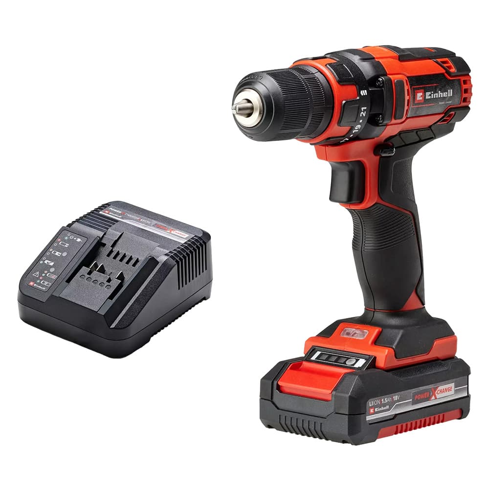 TRAPANO AVVITATORE A BATTERIA 'TC-CD 18/35 LI' 18V - batteria 1,5 Ah Li-Ion