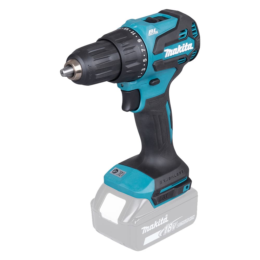 TRAPANO AVVITATORE A PERCUSSIONE 'DHP490ZJ' 18V - corpo macchina