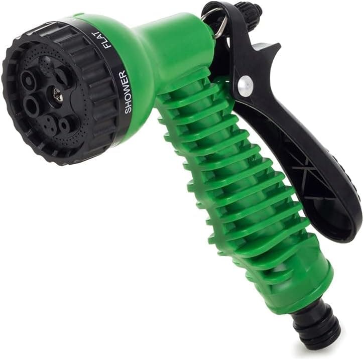 Pistola Da Giardino Irrigatore Universale 7 Funzioni Tubo Acqua 1/2" Fiori Prato