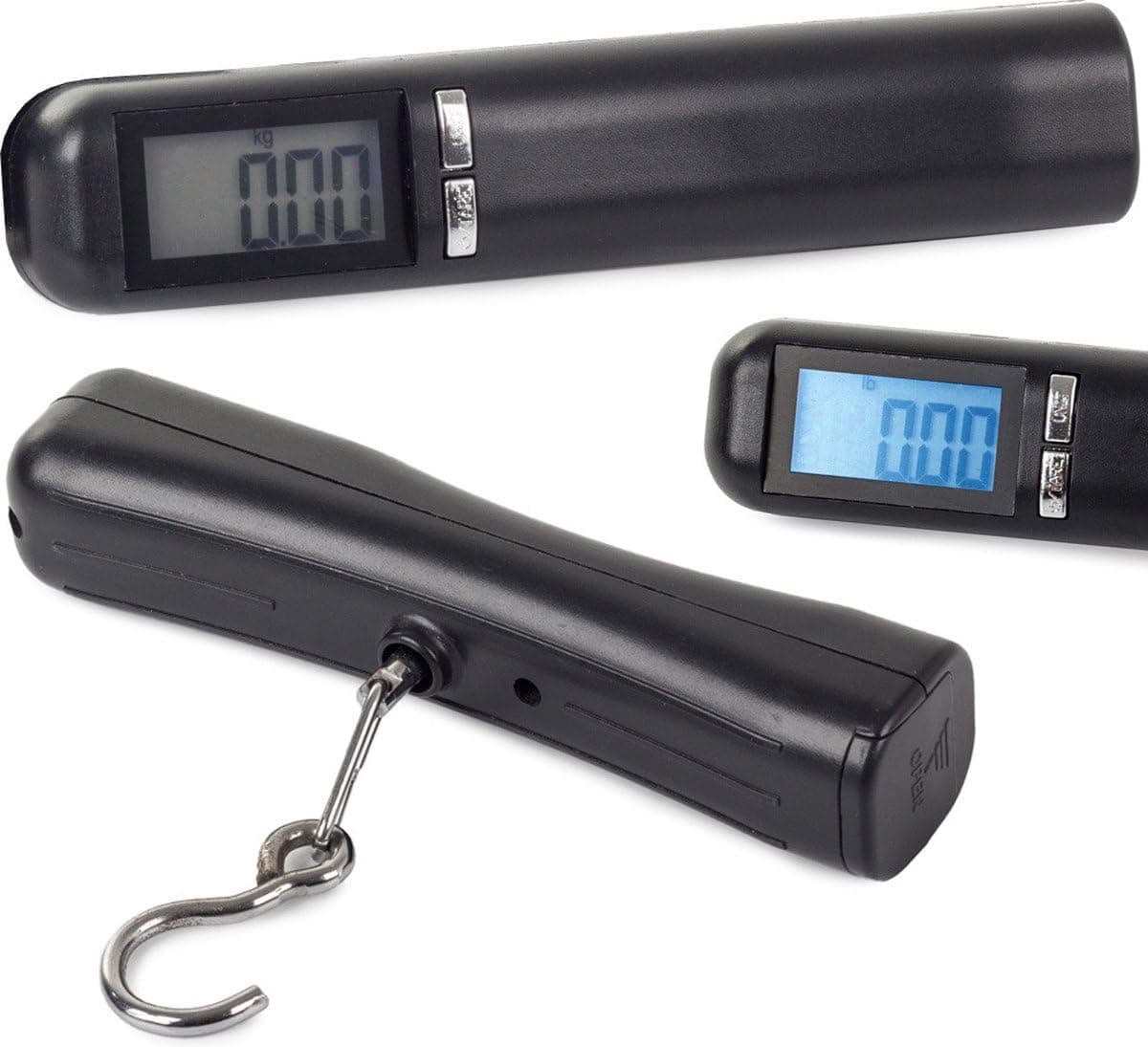 Bilancia da Pesca per Pesare Pesci Portatile A Gancio Elettronica Digitale 40 Kg / pesa valigia