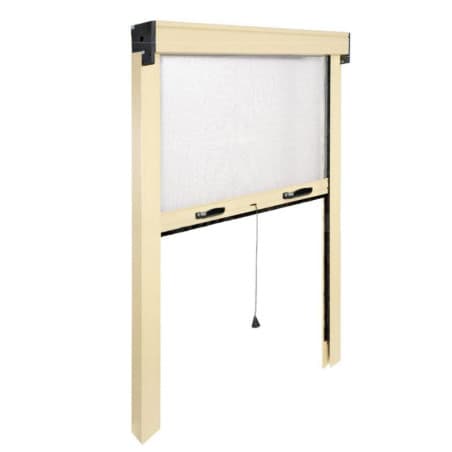 ZANZARIERA AVVOLGIBILE VERTICALE 80x160 cm - Colore Avorio