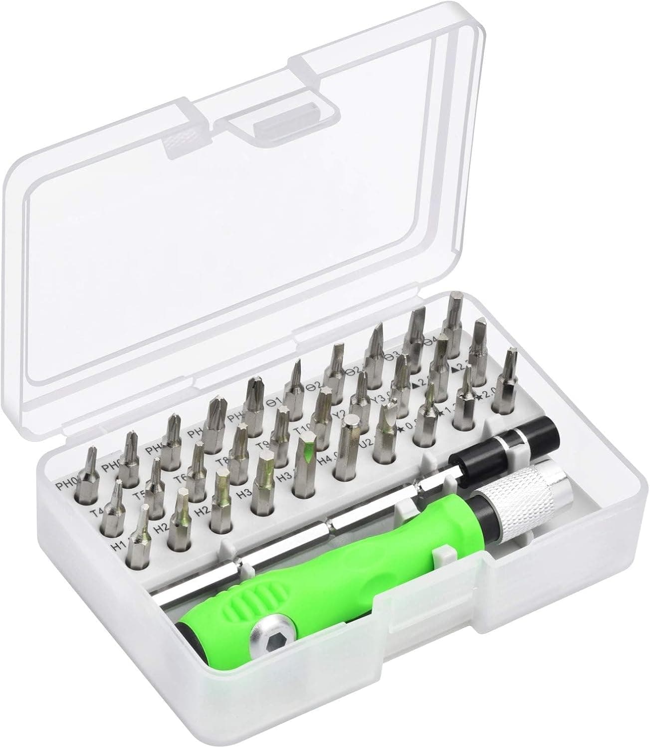 Set Cacciaviti Precisione 32 In 1 Per Riparazione Orologi PC Smartphone & Tablet