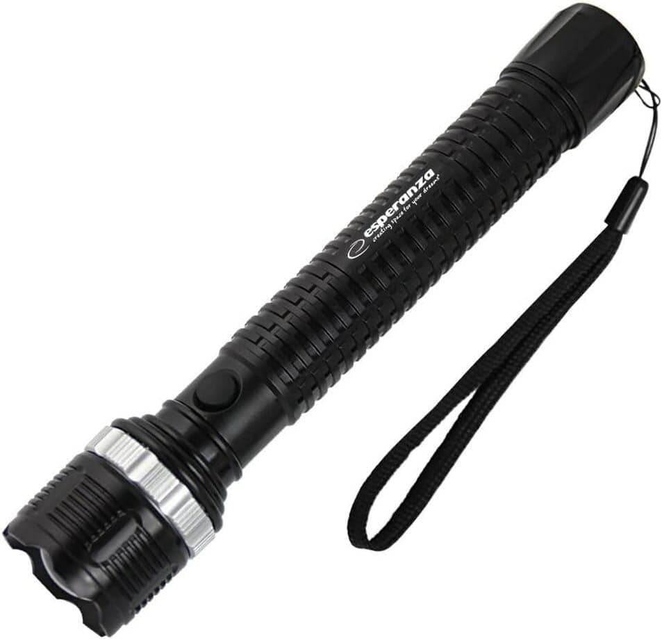 Torcia A Led Tattica Potente Mod. XL 100 Lumen 3 Modalità Di Luce Per Emergenze