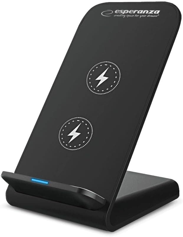 Base Ricarica Dock Station Induzione 15W Quick Charge Per Smartphone Universale