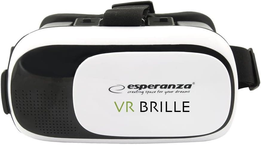 Visore Occhiali VR Box 3D Realtà Virtuale Per Smartphone Android Apple 3,5 A 6"