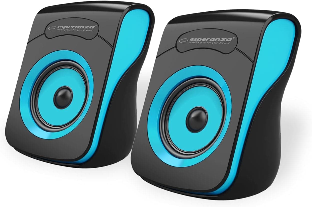 Casse Altoparlanti Audio Speaker Professionali Per Pc Computer Laptop Portatile