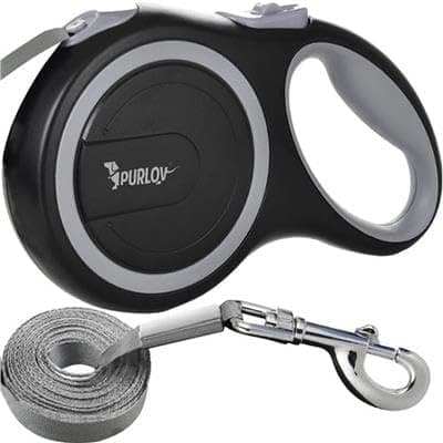 Guinzaglio Automatico Ergonomico Retrattile Fino A 5 Mt Per Cani Max 15 Kg