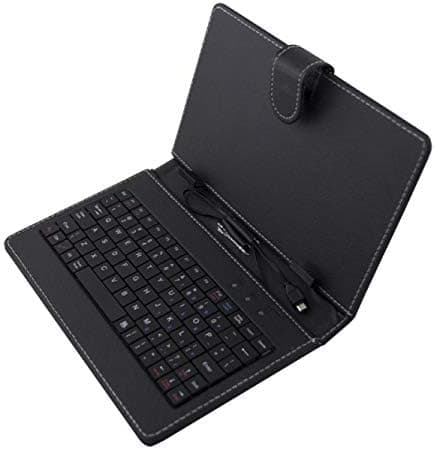 Custodia Slim Con Tastiera Integrata Per Tablet 7.85" Mod. Madera Con Cavo USB